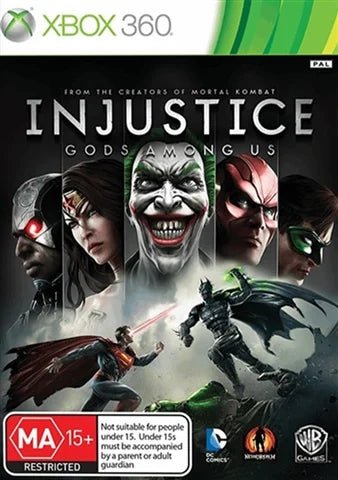 Injustice Gods Among Us X360 - Gametraders Modbury Heights