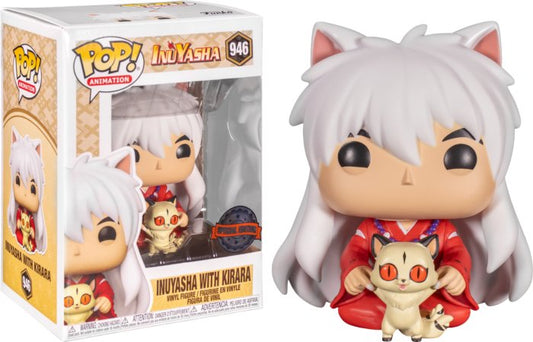 InuYasha - Inuyasha with Kirara US Exclusive Pop! Vinyl - Gametraders Modbury Heights