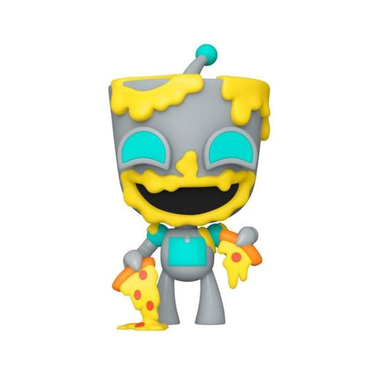 Invader Zim - GIR eating Pizza US Exclusive Pop! Vinyl - Gametraders Modbury Heights