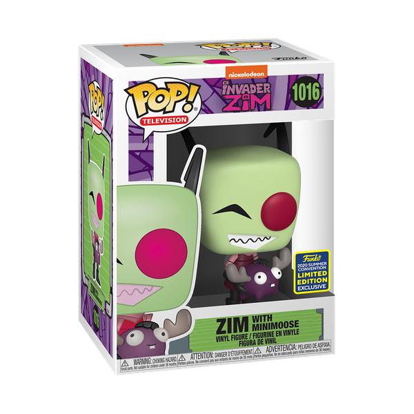 Invader Zim - Zim with Minimoose Pop! Vinyl SD20 - Gametraders Modbury Heights
