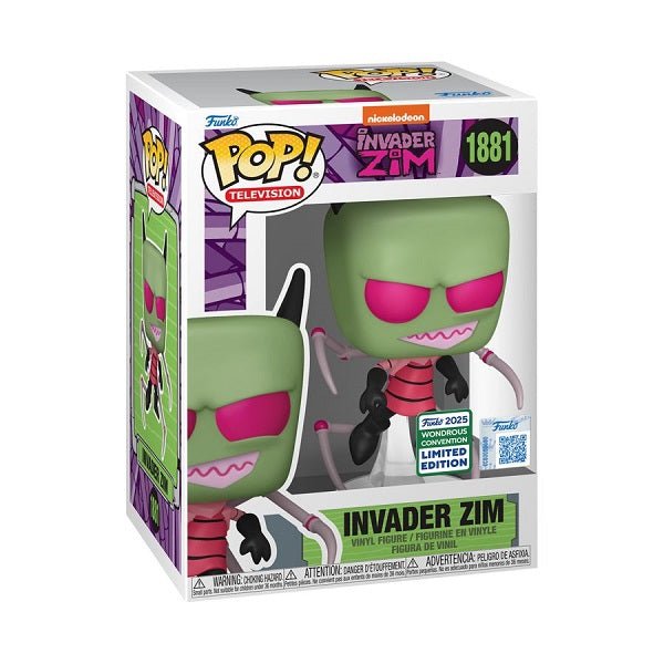 Invader Zim - Zim with Spider Legs Convention Exclusive Pop! Vinyl - Gametraders Modbury Heights