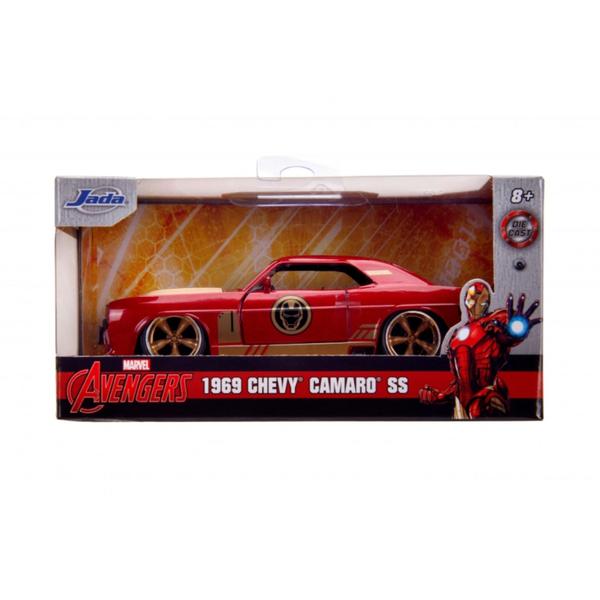Iron Man - Iron Man 1969 Chevy Camaro 1:32 Scale Hollywood Ride - Gametraders Modbury Heights