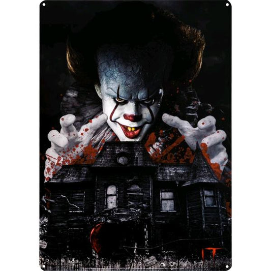 It (2017) - Pennywise Tin Sign - Gametraders Modbury Heights