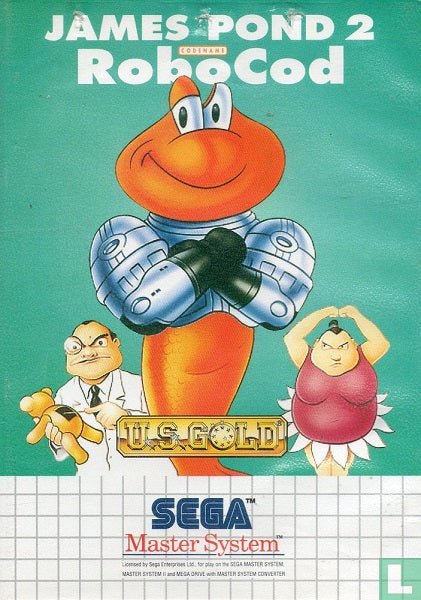 James Pond 2 RoboCod Master System - Gametraders Modbury Heights