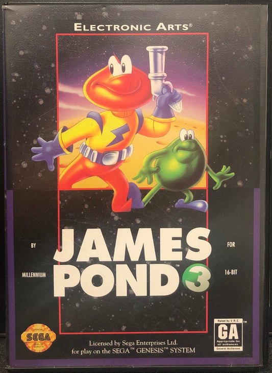 James Pond 3 (Mega Drive) - Gametraders Modbury Heights