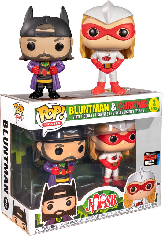 Jay & Silent Bob - Chronic & Bluntman 2pk NYCC 2019 Exclusive Pop! Vinyl - Gametraders Modbury Heights