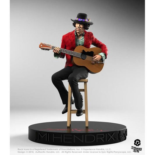 Jimi Hendrix - 2nd Edition Rock Iconz Statue - Gametraders Modbury Heights