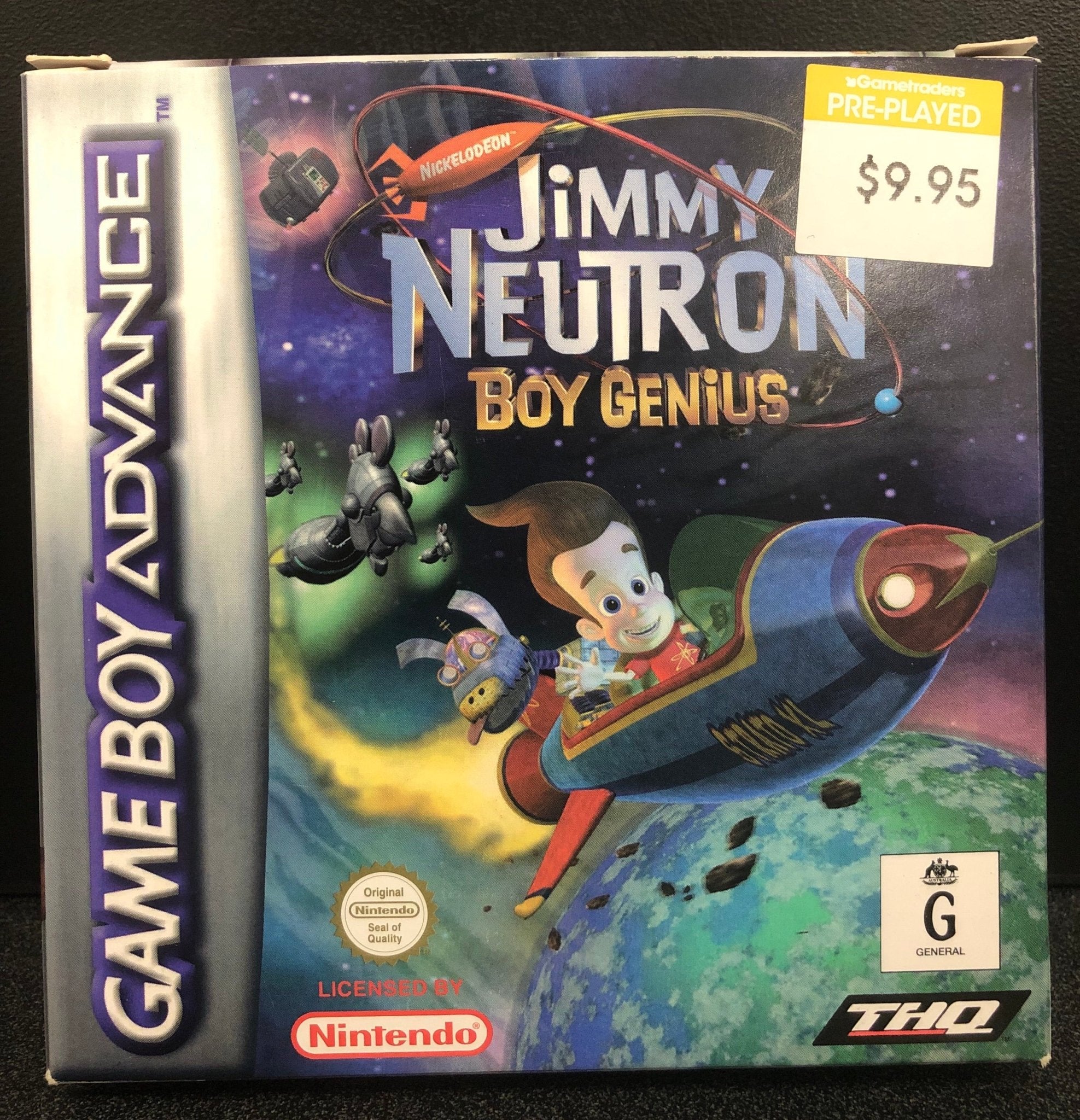 Gameboy Advanced Genius Jimmy Neutron Boy Genius Gameboy Advance - Gametraders Modbury Heights