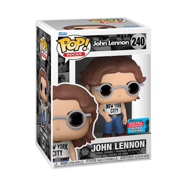 John Lennon - John Lennon NYCC Shirt Pop! Vinyl FF21 - Gametraders Modbury Heights