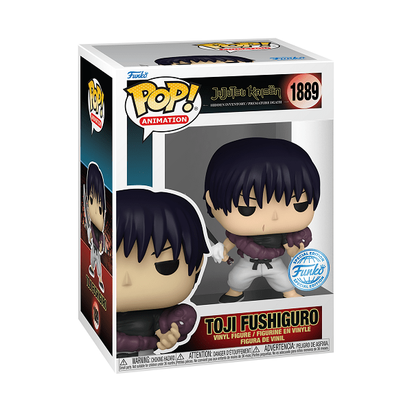 Jujutsu Kaisen - Toji Fushiguro Pop! Vinyl - Gametraders Modbury Heights