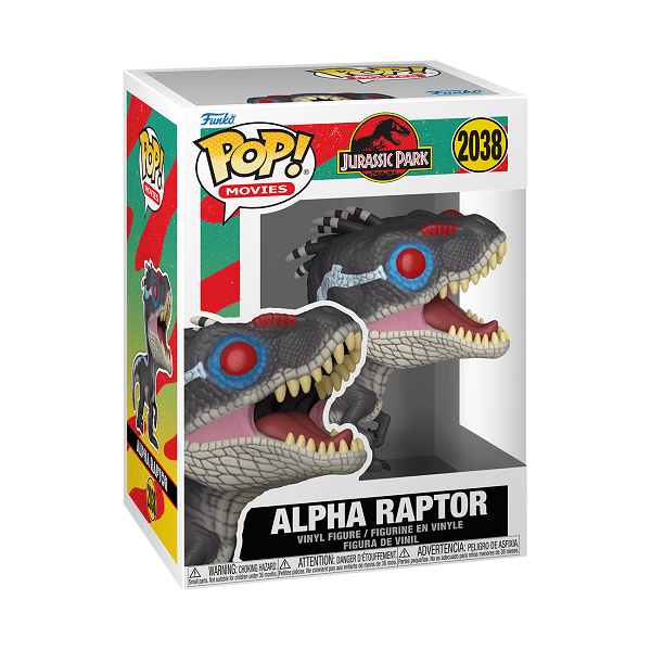 Jurassic Park - Alpha Raptor Pop! Vinyl - Gametraders Modbury Heights