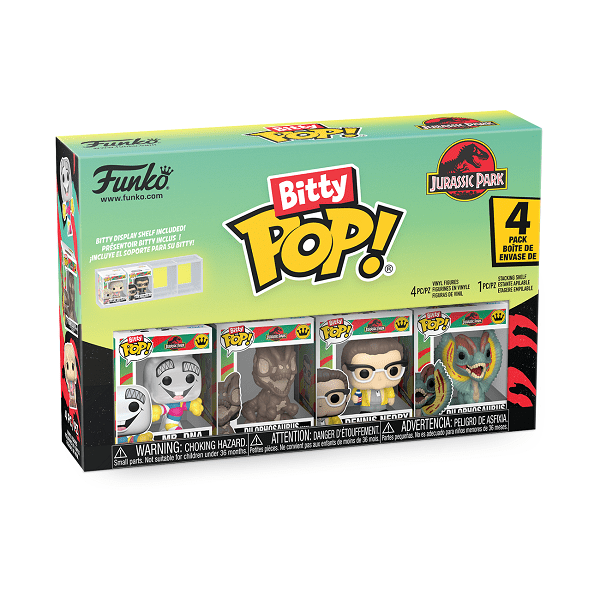 Jurassic Park - Mr DNA Bitty Pop! 4PK - Gametraders Modbury Heights