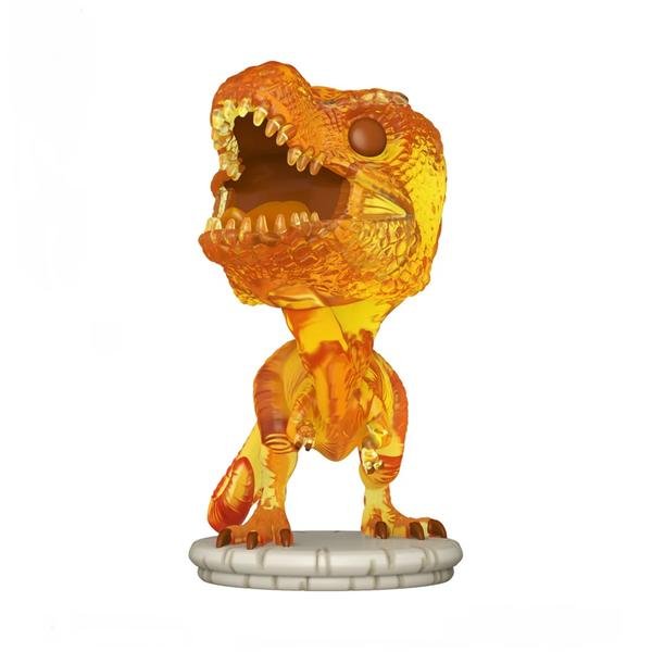 Jurassic Park - Tyrannosaurus Rex (Amber) US Exclusive Translucent Pop! Vinyl - Gametraders Modbury Heights