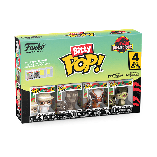 Jurassic Park - Velociraptor Bitty Pop! 4PK - Gametraders Modbury Heights