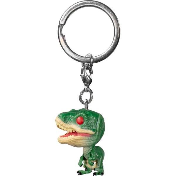 Jurassic Park - Velociraptor Red Eyes US Exclusive Pocket Pop! Vinyl Keychain - Gametraders Modbury Heights
