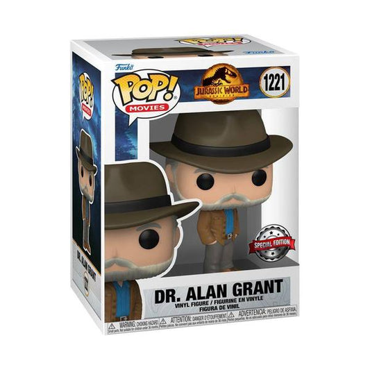 Jurassic World 3: Dominion - Alan Grant US Exclusive Pop! Vinyl - Gametraders Modbury Heights