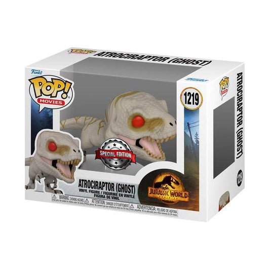 Jurassic World 3: Dominion - Atrociraptor (Ghost) (Alternative Pose) US Exclusive Pop! Vinyl - Gametraders Modbury Heights