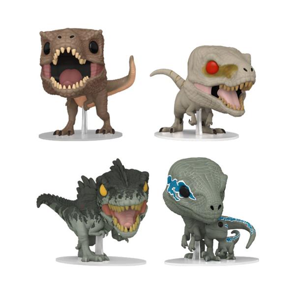 Jurassic World 3 - US Exclusive Pop! Vinyl 4 - Pack - Gametraders Modbury Heights