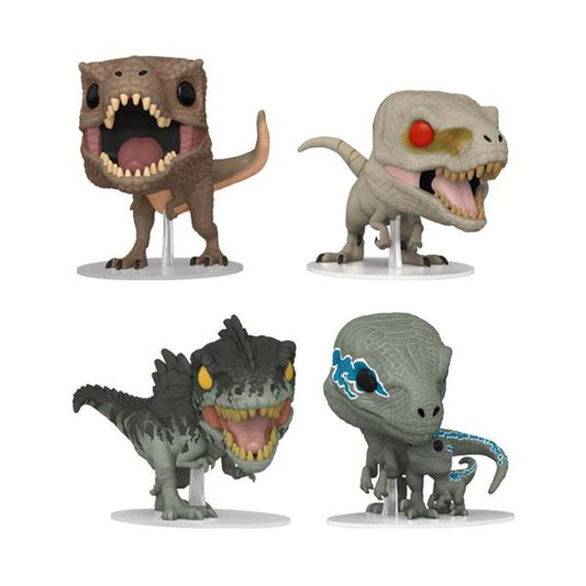 Jurassic World 3 - US Exclusive Pop! Vinyl 4 - Pack - Gametraders Modbury Heights