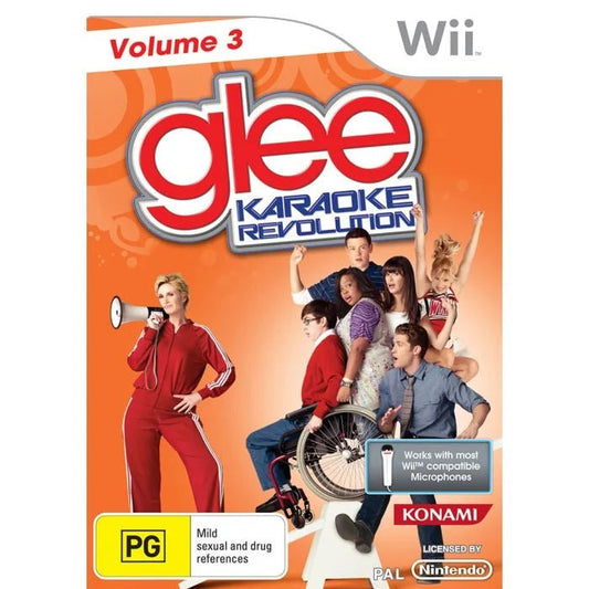 Karaoke Revolution Glee Vol 3 Wii - Gametraders Modbury Heights