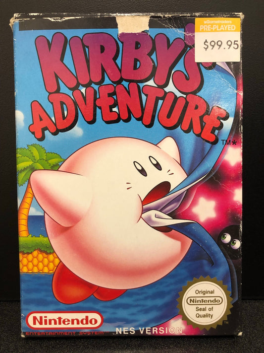 Kirby's Adventure NES Boxed - Gametraders Modbury Heights