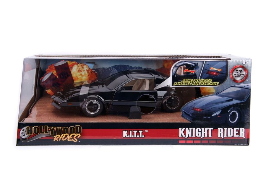 Knight Rider - KITT 1982 1:24 Scale Hollywood Rides Diecast Vehicle - Gametraders Modbury Heights