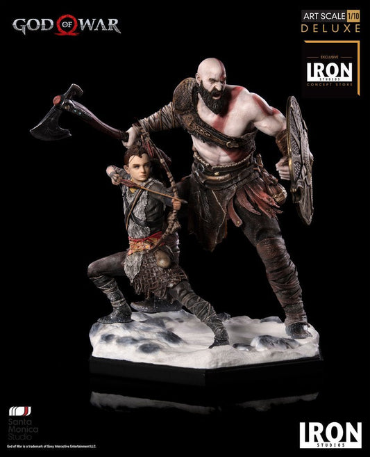 Kratos and Atreus Deluxe Art Scale 1/10 - God of War Statue - Gametraders Modbury Heights