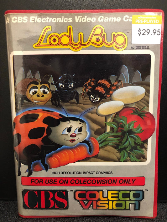 Lady Bug Colecovision - Gametraders Modbury Heights