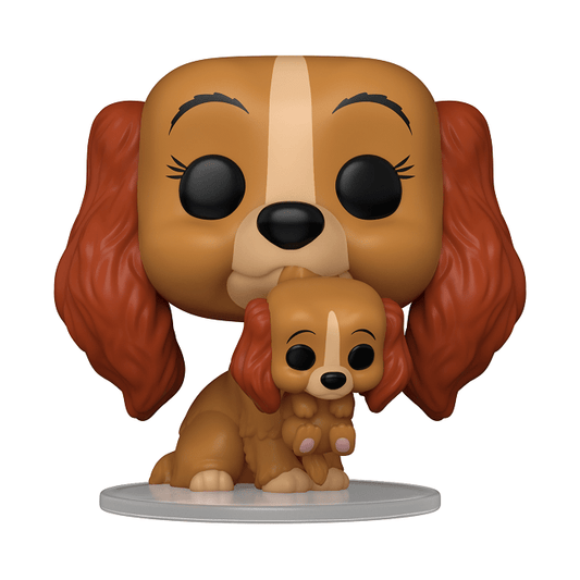 Lady & The Tramp: 70th Anniv. - Lady w/Puppy Pop! Vinyl - Gametraders Modbury Heights