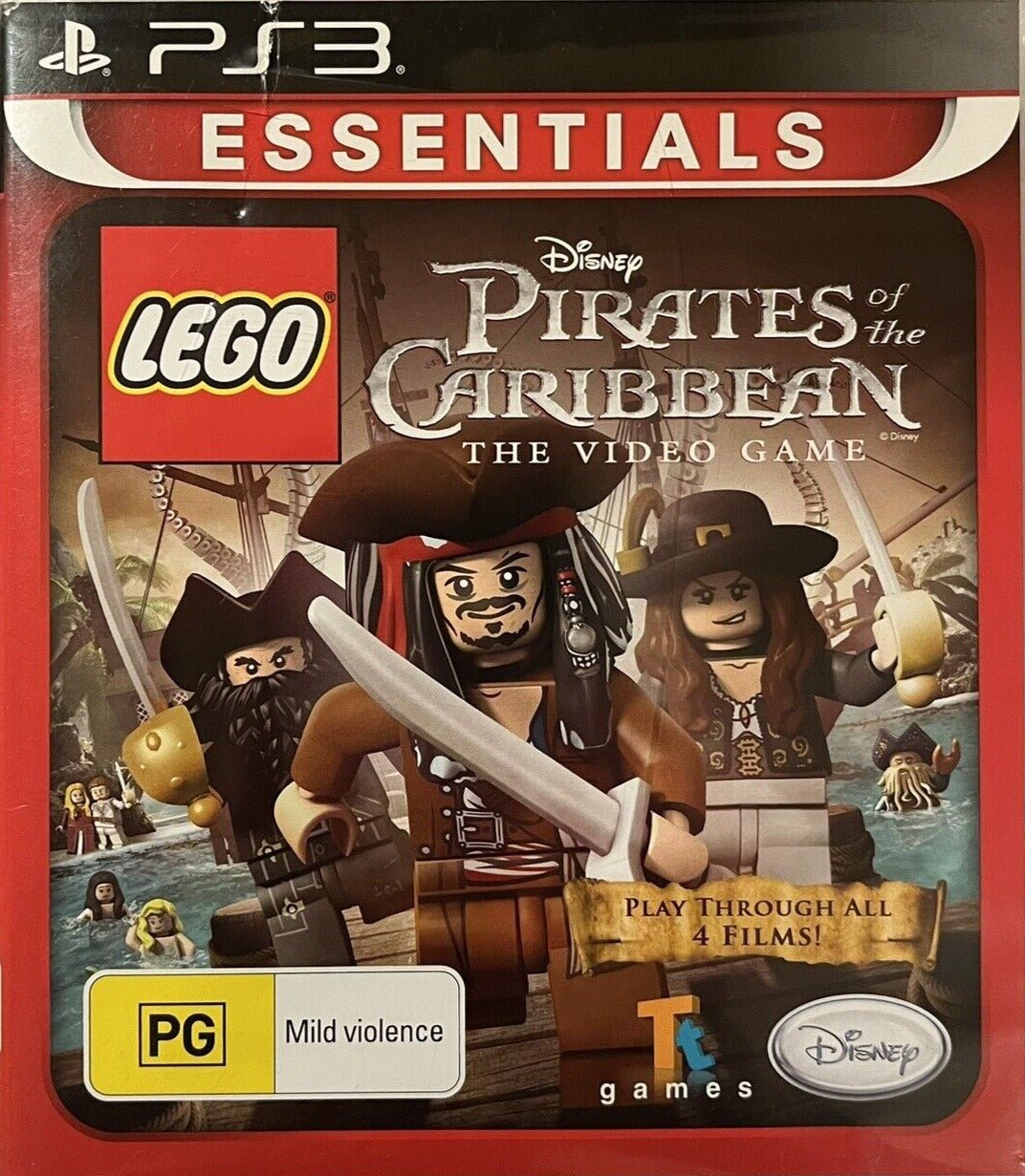 LEGO Disney Pirates Of The Caribbean The Video Game PS3 - Gametraders Modbury Heights