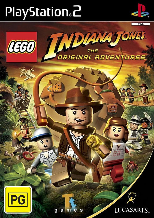 LEGO Indiana Jones The Original Adventures PS2 - Gametraders Modbury Heights