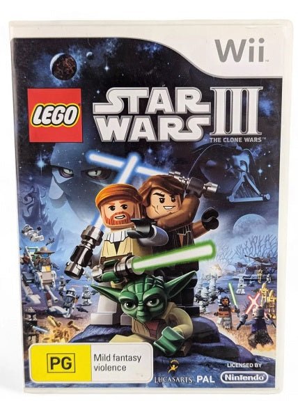 LEGO Star Wars III The Clone Wars Wii - Gametraders Modbury Heights