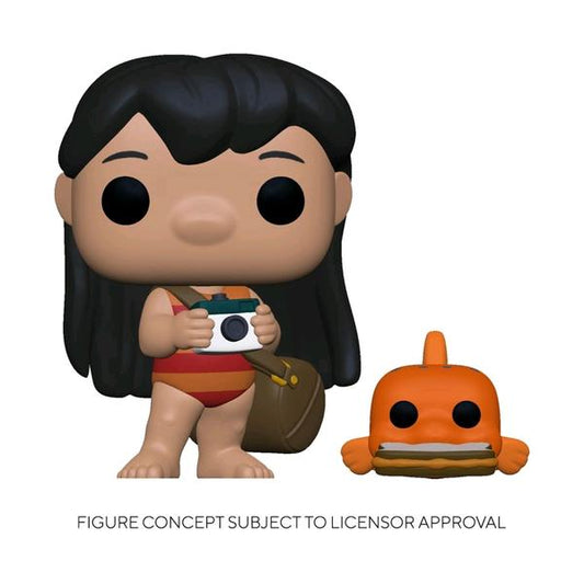 Lilo and Stitch - Lilo with Pudge Pop! Vinyl - Gametraders Modbury Heights