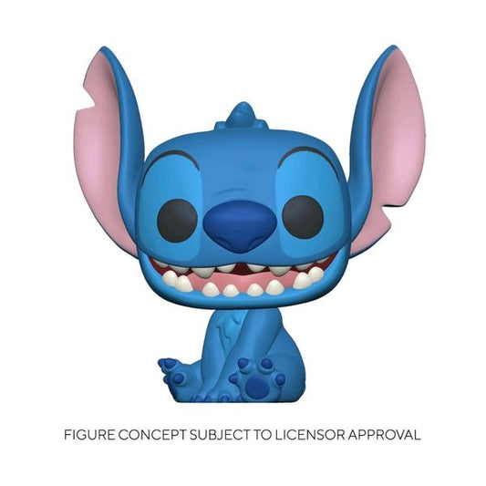 Lilo and Stitch - Stitch Smiling Seated Pop! Vinyl - Gametraders Modbury Heights