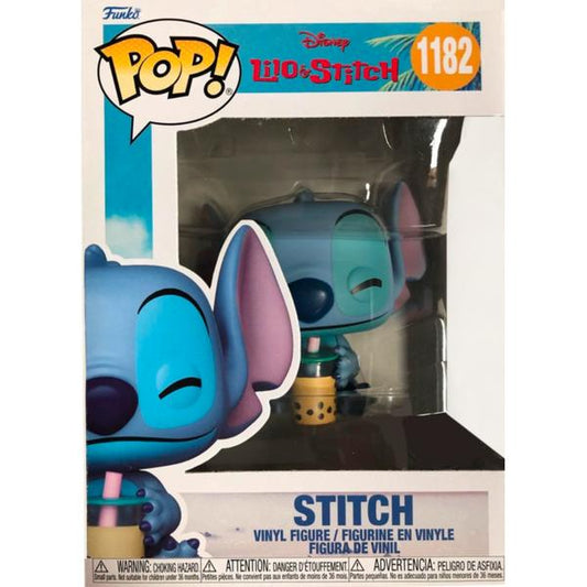 Lilo and Stitch - Stitch with Boba Tea US Exclusive Pop! Vinyl - Gametraders Modbury Heights