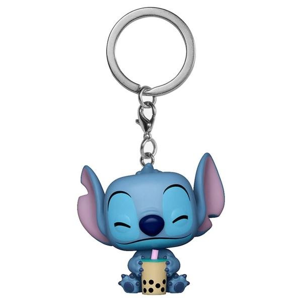 Lilo and Stitch - Stitch with Boba US Exclusive Pocket Pop! Vinyl Keychain - Gametraders Modbury Heights