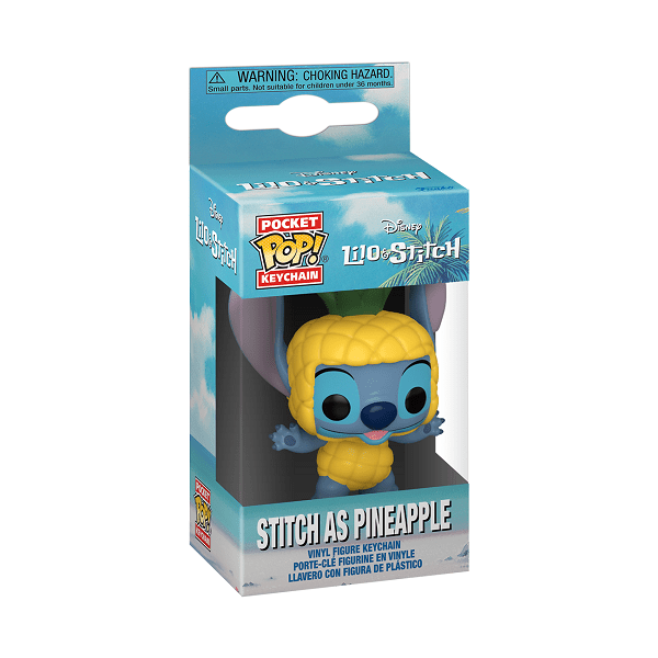 Lilo & Stitch - Stitch as Pineapple Pop! Keychain - Gametraders Modbury Heights