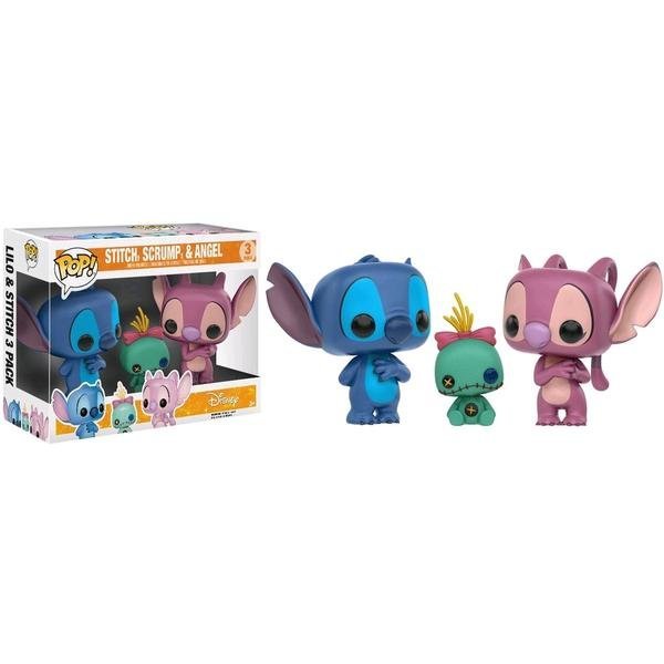 Lilo & Stitch - Stitch, Scrump & Angel US Exclusive Pop! Vinyl 3 - Pack - Gametraders Modbury Heights