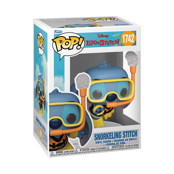 Lilo & Stitch - Stitch Snorkelling Pop! Vinyl - Gametraders Modbury Heights