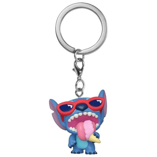 Lilo & Stitch - Stitch Summer Scented US Exclusive Pocket Pop! Vinyl Keychain - Gametraders Modbury Heights