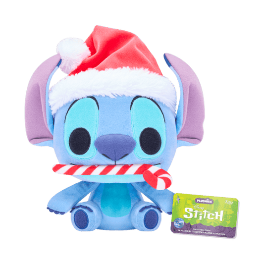Lilo & Stitch - Stitch w/Candy Cane 7" Pop! Vinyl Plush - Gametraders Modbury Heights