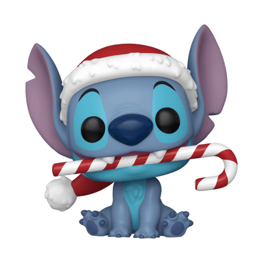 Lilo & Stitch - Stitch w/Candy Cane Holiday Pop! Vinyl - Gametraders Modbury Heights