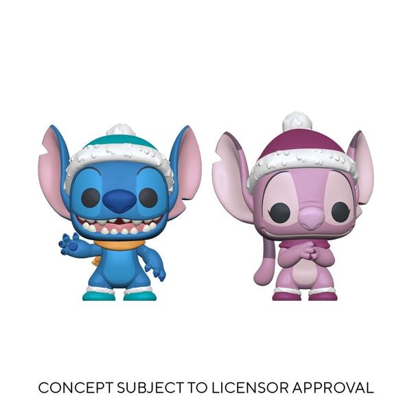 Lilo & Stitch - Winter Stitch & Angel US Exclusive Pop! Vinyl 2 - Pack - Gametraders Modbury Heights