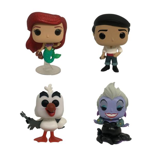 Little Mermaid (1989) - Ariel, Prince Eric, Scuttle & Ursula US Exclusive Pop! Vinyl 4 Pack - Gametraders Modbury Heights