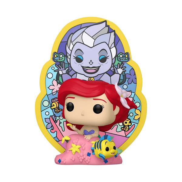 Little Mermaid - Ariel (Stained Glass) Pop! Vinyl DLX - Gametraders Modbury Heights