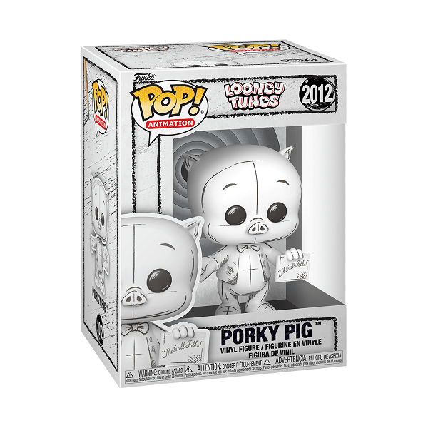 Looney Tunes: Sketched - Porky Pig Pop! Vinyl - Gametraders Modbury Heights
