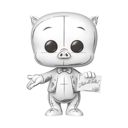 Looney Tunes: Sketched - Porky Pig Pop! Vinyl - Gametraders Modbury Heights