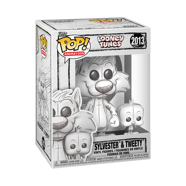 Looney Tunes: Sketched - Sylvester & Tweety Pop! Vinyl - Gametraders Modbury Heights