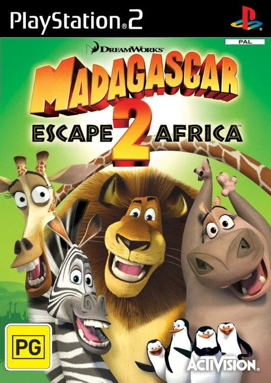 Madagascar: Escape 2 Africa PS2 - Gametraders Modbury Heights