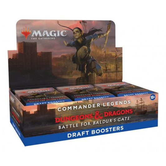 Magic the Gathering Commander Legends Battle for Baldurs Gate Draft Boosters (24 Boosters Per Display) - Gametraders Modbury Heights